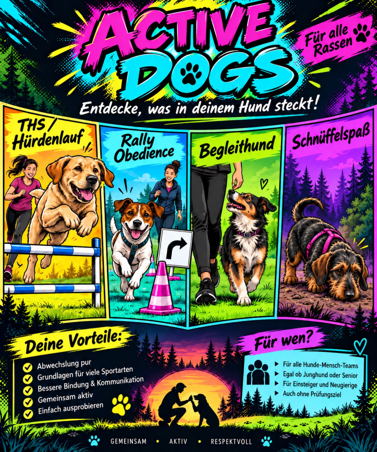 +++ “Active Dogs” – COMING SOON (Start voraussichtlich ab dem 03.10.2026) +++
